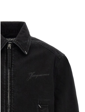 Джинсовая куртка JACQUEMUS 'La Veste De-Nîmes Canevas' (25EOUM00055AD00039990) #