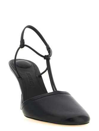 Высокие каблуки JACQUEMUS 'Les Sandales Pina' (26HFOW00219AC27L26990) #