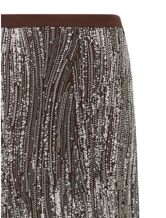 Юбка PACO RABANNE Sequin and pearl skirt (26AJJU230PO0531M907) #
