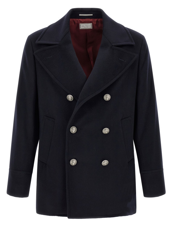 Пальто, тренч BRUNELLO CUCINELLI Peacoat coat (MV4677026KCJC20) #1