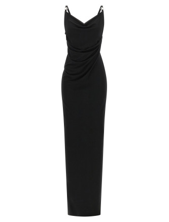Макси COPERNI Metallic logo dress
