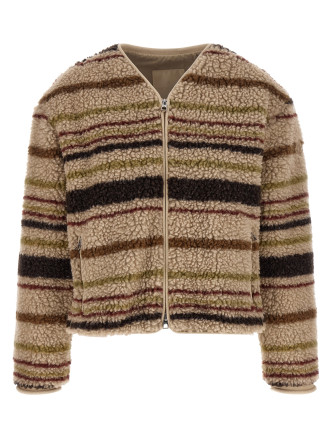 Свитер, кардиган MONCLER Teddy effect cardigan