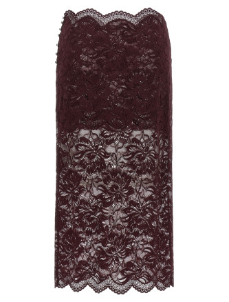 Миди PACO RABANNE Lace skirt (26AJJU598PA0170P534) #
