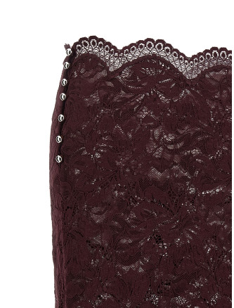 Миди PACO RABANNE Lace skirt (26AJJU598PA0170P534) #