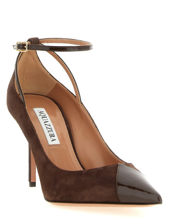 Высокие каблуки AQUAZZURA 'Odysea' (ODYMIDP0SDTESPRESSO) #