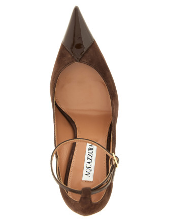 Высокие каблуки AQUAZZURA 'Odysea' (ODYMIDP0SDTESPRESSO) #