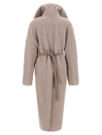 Пальто, тренч RICK OWENS 'Dracucollar Belted' (RP02F5907WPA23) #