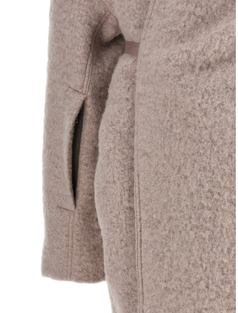 Пальто, тренч RICK OWENS 'Dracucollar Belted' (RP02F5907WPA23) #
