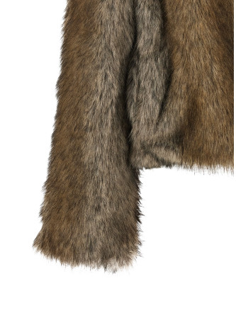 Мех, шуба B&B COUTURE 'Brigitte First' (BRIGITTEFIRSTJACKETWOLF) #