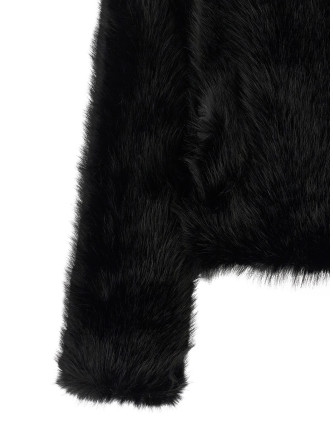 Мех, шуба B&B COUTURE 'Jackie First' (JACKIEFIRSTJACKETBLACK) #
