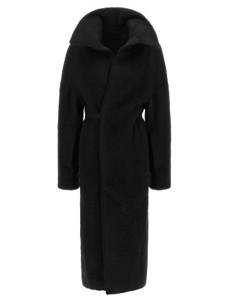 Пальто, тренчтер RICK OWENS 'Dracucollar Belted'