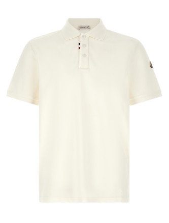Поло MONCLER Logo patch polo shirt
