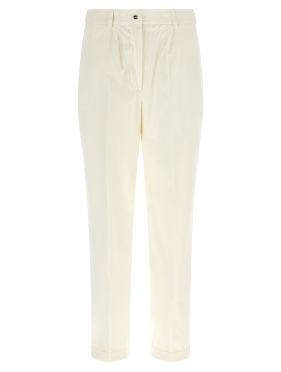 Брюки KITON Corduroy pants (D50105K0172B02BIANCO) #1