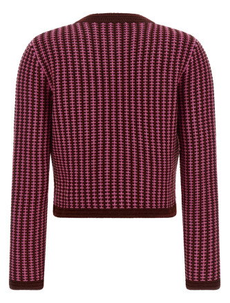 Свитер, кардиган VERSACE Crochet cardigan (10265461A190522P6H0) #