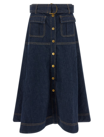 Denim skirt