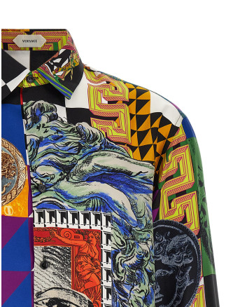 Рубашка, блузка VERSACE 'Medusa Collage' (10245201A192705X000) #