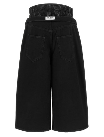 Джинсы THE ATTICO Crystal insert jeans (261WCP00324DDD104TR100) #