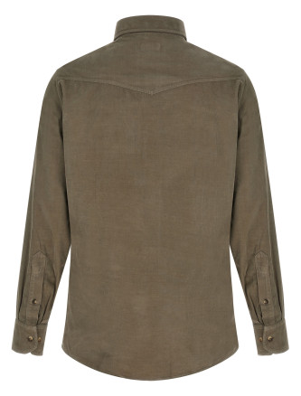 Рубашка, блузка BRUNELLO CUCINELLI Corduroy shirt (ML6884008C6070) #