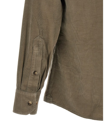 Рубашка, блузка BRUNELLO CUCINELLI Corduroy shirt (ML6884008C6070) #
