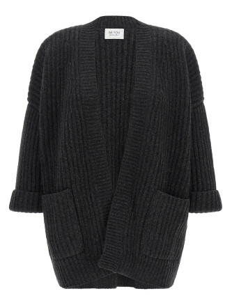 Ribbed cardigan