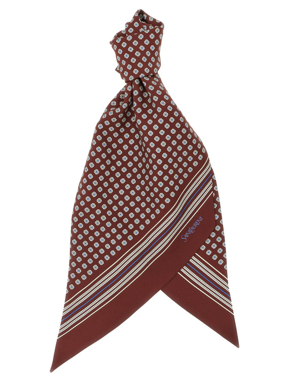 Шарф, платок SAINT LAURENT Lavallière scarf (8682563Y0016188) #1