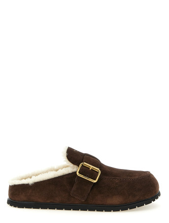 Саботтар PRADA Suede sabots