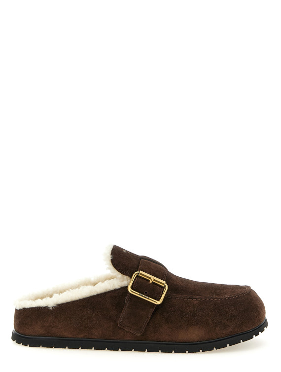 Сабо PRADA Suede sabots (1R548OFZF10JFTF0003) #1