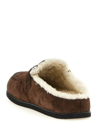 Сабо PRADA Suede sabots (1R548OFZF10JFTF0003) #