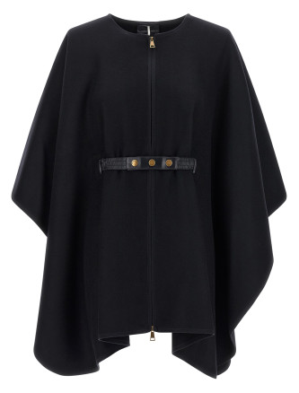 Накидка MONCLER Two-material cape (L20933G00019599DP778) #