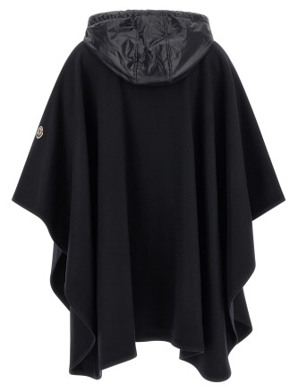 Накидка MONCLER Two-material cape (L20933G00019599DP778) #