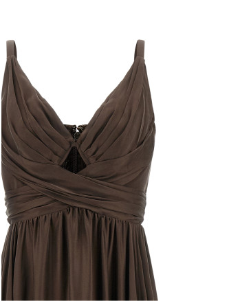 Макси ZIMMERMANN Cut-out dress (5396DF26RBCH) #