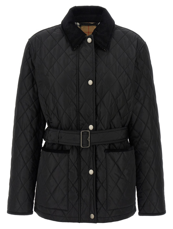 Повседневная куртка BURBERRY 'Chiltern' (8110378BLACK) #1