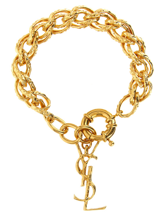 Браслет SAINT LAURENT String chain bracelet (840629Y15008060) #1