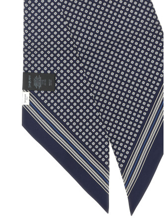 Шарф, платок SAINT LAURENT Lavallière scarf (8682563Y0014188) #