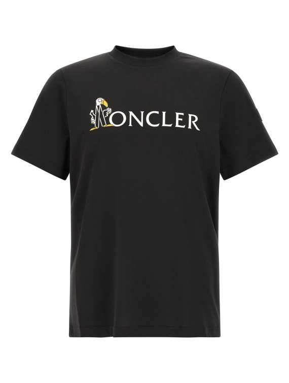 Футболка MONCLER Mascot logo T-shirt (L20918C0003389B8U999) #1