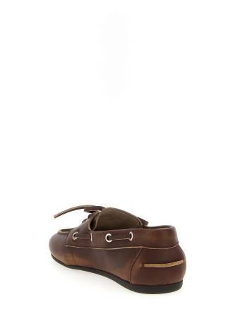 Лоферы MIU Vintage boat shoe (5D123EF0053F33F0038) #