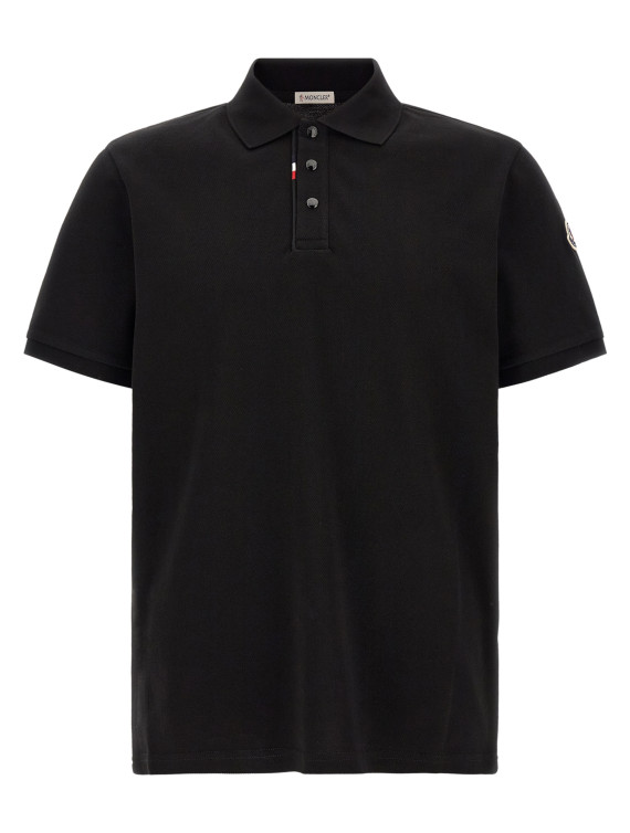 Поло MONCLER Tricolor detail polo shirt (L20918A0001789A16999) #1