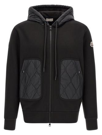 Свитер, кардиган MONCLER Hybrid hoodie