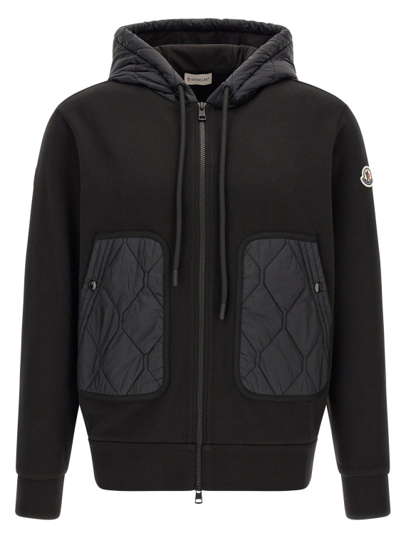 Свитер, кардиган MONCLER Hybrid hoodie (L20918G0004389B3P999) #1