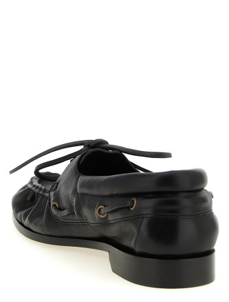 Мокасины SAINT LAURENT 'Le Loafer Bateau' (A002HL25VAA1000) #
