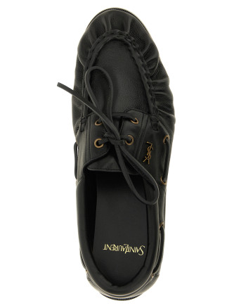 Мокасины SAINT LAURENT 'Le Loafer Bateau' (A002HL25VAA1000) #