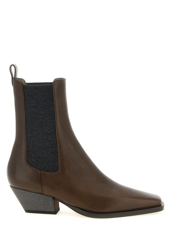 Техасские ботинки BRUNELLO CUCINELLI 'Precious Heel' (MZSLC3050PC9122) #1