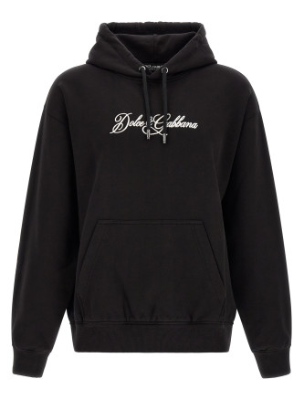 Logo embroidery hoodie