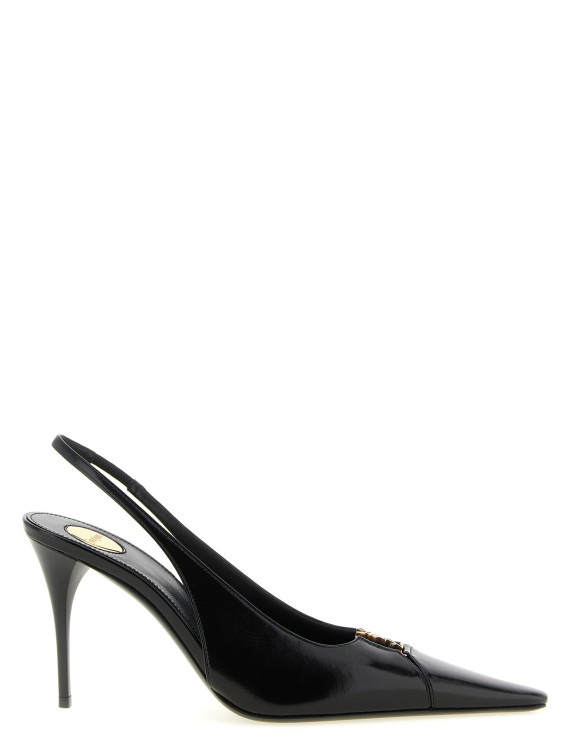 Высокие каблуки SAINT LAURENT 'Babylone' (806685AAEHI1000) #1