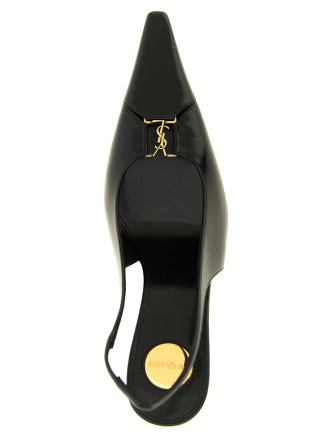 Высокие каблуки SAINT LAURENT 'Babylone' (806685AAEHI1000) #