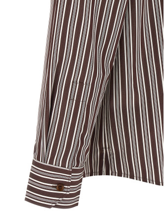 Рубашка, блузка SAINT LAURENT Striped shirt (867719Y2O102071) #