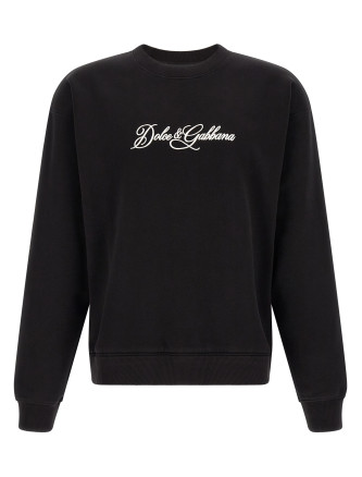 Свитшот DOLCE & GABBANA Logo embroidery sweatshirt