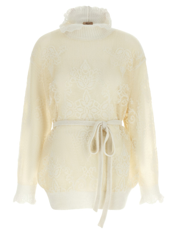 Свитер, кардиган TWIN SET Jacquard yarn sweater (262TP334207222) #1
