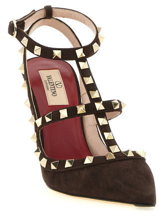 Высокие каблуки VALENTINO GARAVANI 'Rockstud' (W2S0393CVB0TO) #