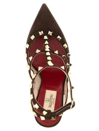 Высокие каблуки VALENTINO GARAVANI 'Rockstud' (W2S0393CVB0TO) #